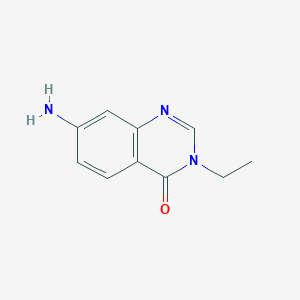 B1519136 7-amino-3-ethylquinazolin-4(3H)-one CAS No. 873850-11-4