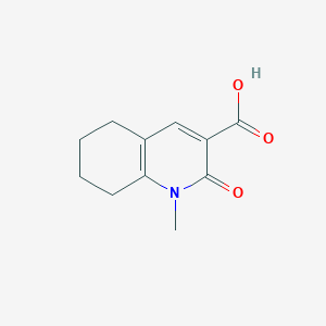molecular formula C11H13NO3 B1519144 1-甲基-2-氧代-1,2,5,6,7,8-六氢喹啉-3-羧酸 CAS No. 88347-36-8