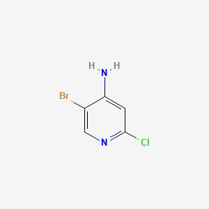molecular formula C5H4BrClN2 B1519152 4-氨基-5-溴-2-氯吡啶 CAS No. 857730-21-3