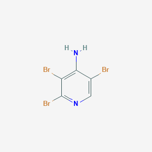 molecular formula C5H3Br3N2 B1519153 2,3,5-Tribromopyridin-4-amine CAS No. 861024-31-9
