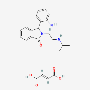 3-(2-Aminophenyl)-2-(2-isopropylaminoethyl)isoindolin-1-one monofumarate