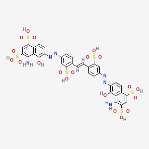 1,3-Naphthalenedisulfonic acid, 6,6'-(1,2-ethenediylbis((3-sulfo-4,1-phenylene)azo))bis(4-amino-5-hydroxy-