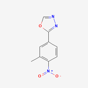 2-(3-Methyl-4-nitrophenyl)-1,3,4-oxadiazole