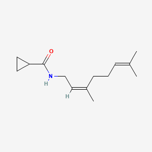 Cyclopropanecarboxamide, N-((2Z)-3,7-dimethyl-2,6-octadienyl)-