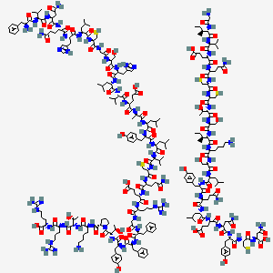 molecular formula C275H425N75O80S5 B15191965 Insulin argine CAS No. 68859-20-1