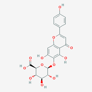 molecular formula C21H18O12 B15191981 Isoscutellarin CAS No. 62023-92-1