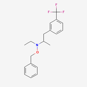 N-Ethyl-alpha-methyl-N-(phenylmethoxy)-3-(trifluoromethyl)benzeneethanamine