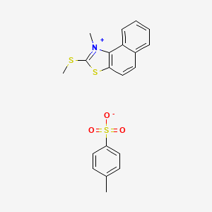 1-Methyl-2-(methylthio)naphtho(1,2-d)-thiazolium 4-methylbenzenesulfonate