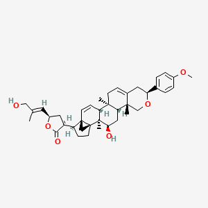 molecular formula C39H50O6 B15192093 Dichapetalin K CAS No. 876610-29-6