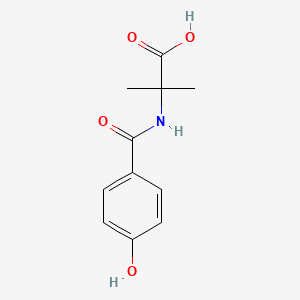 Alanine, N-(4-hydroxybenzoyl)-2-methyl-