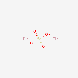 molecular formula O4SeTl2 B15192137 Thallous selenate CAS No. 7446-22-2