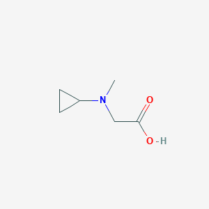 2-[Cyclopropyl(methyl)amino]acetic acid