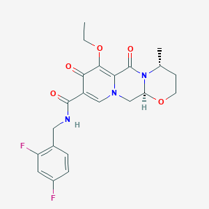 molecular formula C22H23F2N3O5 B15192377 O-Ethyl Dolutegravir CAS No. 1802141-49-6