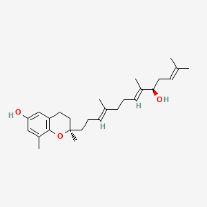 molecular formula C27H40O3 B15192454 Sargachromanol C CAS No. 856414-52-3