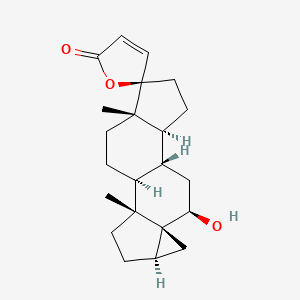 6beta,17-Dihydroxy-3,5-cyclo-5alpha,17alpha-pregn-20-ene-21-carboxylic acid gamma-lactone