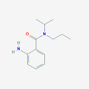molecular formula C13H20N2O B1519249 2-amino-N-(propan-2-yl)-N-propylbenzamide CAS No. 1094866-20-2