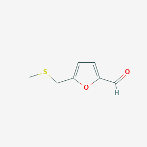 5-[(Methylsulfanyl)methyl]furan-2-carbaldehyde