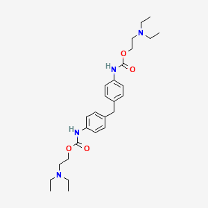 4,4'-Bis(2-diethylaminoethyl carbamate)diphenylmethane