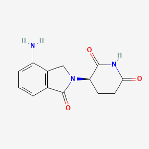 molecular formula C13H13N3O3 B1519268 Lénatidomide, (R)- CAS No. 874946-00-6