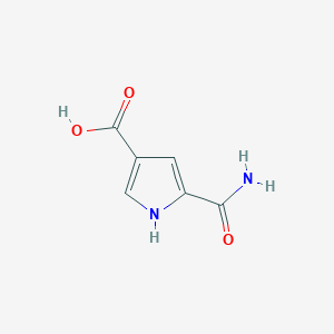 5-carbamoyl-1H-pyrrole-3-carboxylic acid