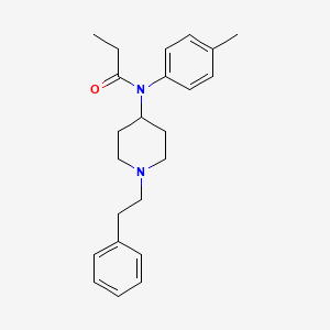 Propanamide, N-(4-methylphenyl)-N-(1-(2-phenylethyl)-4-piperidinyl)-