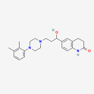 6-(1-Hydroxy-3-(4-(2,3-dimethylphenyl)-1-piperazinyl)propyl)-3,4-dihydrocarbostyril