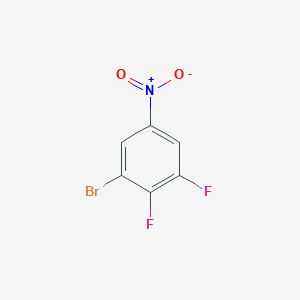 molecular formula C6H2BrF2NO2 B1519312 1-Bromo-2,3-difluoro-5-nitrobenzene CAS No. 374633-24-6