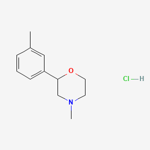 4-Methyl-2-(3-methylphenyl)morpholine hydrochloride