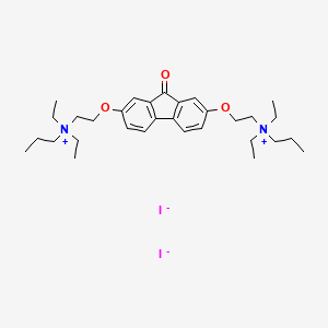 Tilorone bis(propyl iodide)