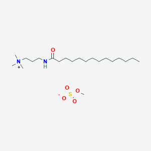 N,N,N-Trimethyl-3-(tetradecanoylamino)propan-1-aminium methyl sulfate