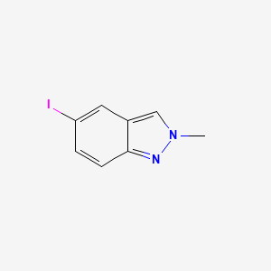 molecular formula C8H7IN2 B1519343 5-iodo-2-méthyl-2H-indazole CAS No. 1150617-94-9