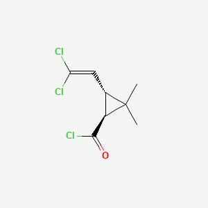 trans-3-(2,2-Dichlorovinyl)-2,2-dimethylcyclopropylcarbonyl chloride