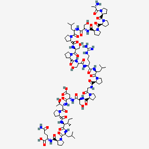 Human chorionic gonadotropin, beta-subunit (123-145)