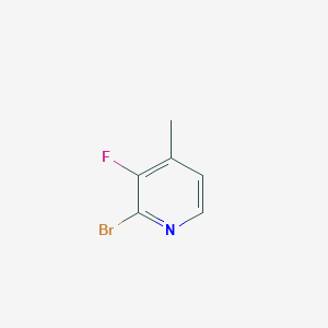 molecular formula C6H5BrFN B1519353 2-Bromo-3-fluoro-4-methylpyridine CAS No. 884494-37-5