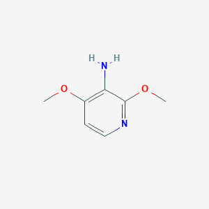 molecular formula C7H10N2O2 B1519365 2,4-二甲氧基吡啶-3-胺 CAS No. 217096-31-6