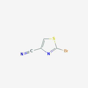 molecular formula C4HBrN2S B1519380 2-Bromo-4-cyanothiazole CAS No. 848501-90-6