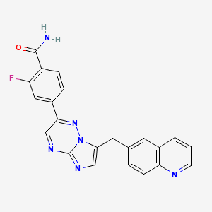 Capmatinib metabolite M18