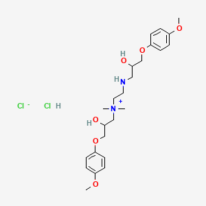 N,N'-Bis(3-(p-methoxyphenoxy)-2-hydroxypropyl)-N,N-dimethylethylenediamine