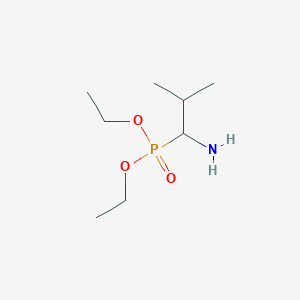 Diethyl 1-amino-2-methylpropylphosphonate