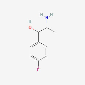 molecular formula C9H12FNO B1519439 2-Amino-1-(4-fluorophenyl)propan-1-ol CAS No. 109515-15-3