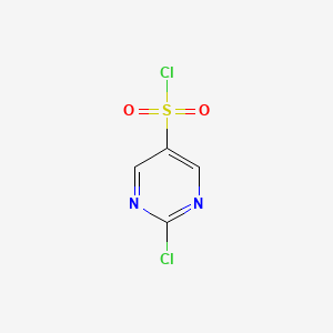 molecular formula C4H2Cl2N2O2S B1519443 2-氯嘧啶-5-磺酰氯 CAS No. 98026-88-1