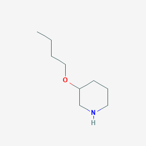 molecular formula C9H19NO B1519449 3-丁氧基哌啶 CAS No. 946725-65-1