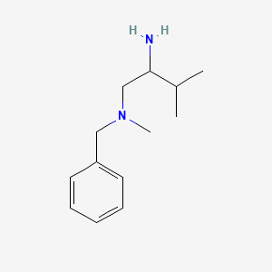 molecular formula C13H22N2 B1519450 (2-氨基-3-甲基丁基)(苄基)甲胺 CAS No. 1020941-53-0