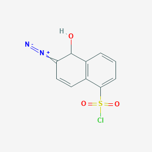 6-Diazo-5-hydroxy-5,6-dihydronaphthalene-1-sulfonyl chloride