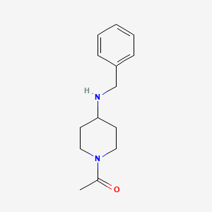 molecular formula C14H20N2O B1519451 1-(4-(Benzylamino)piperidin-1-yl)ethanone CAS No. 577778-36-0