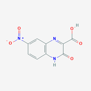 7-Nitro-3-oxo-3,4-dihydroquinoxaline-2-carboxylic acid