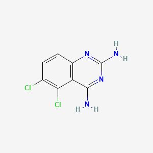 2,4-Quinazolinediamine, 5,6-dichloro-