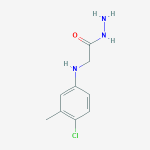 2-(4-Chloro-3-methylanilino)acetohydrazide