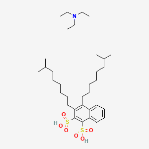 molecular formula C34H59NO6S2 B15194614 Einecs 264-319-9 CAS No. 63568-33-2