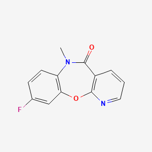 9-Fluoro-6-methyl-pyrido(2,3-b)(1,5)benzoxazepin-5(6H)-one